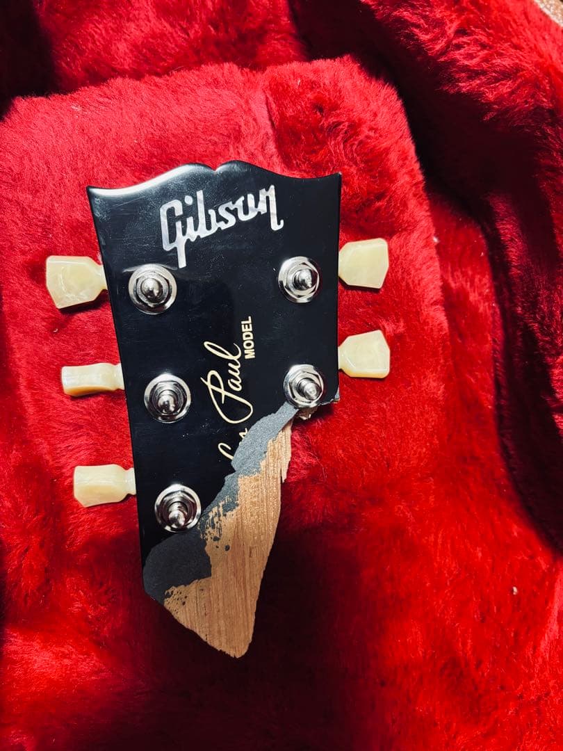 Gibson レスポールスタンダード(ネック折れ・ジャンク品) - メルカリ