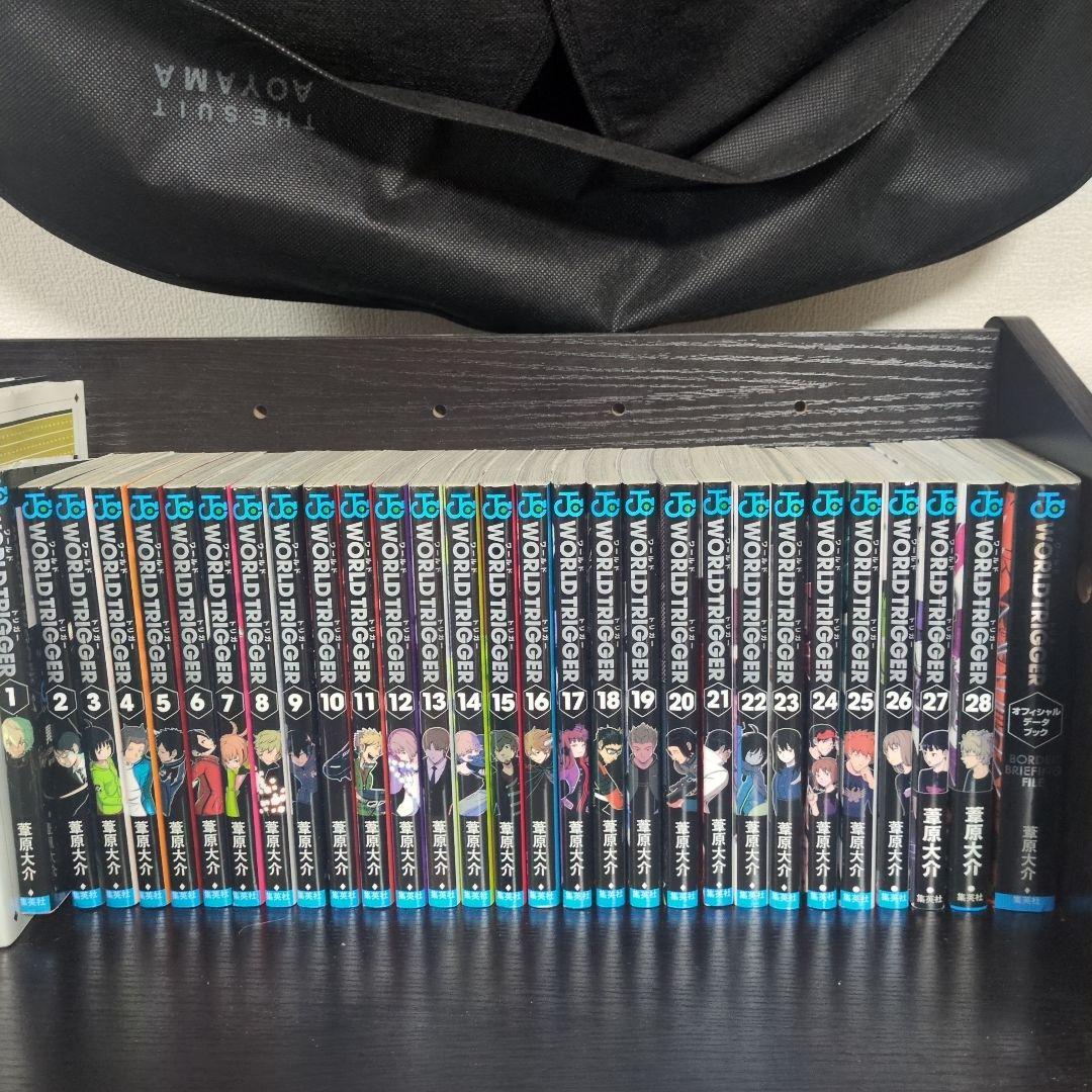 ワールドトリガー 1〜28巻 オフィシャルデータブック付き - メルカリ