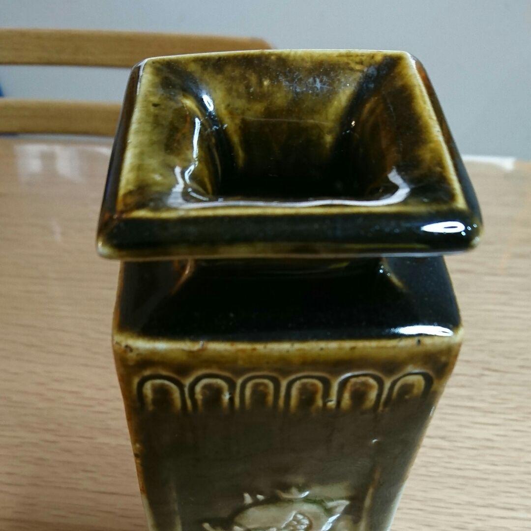 土肥刀泉 仙果文花瓶