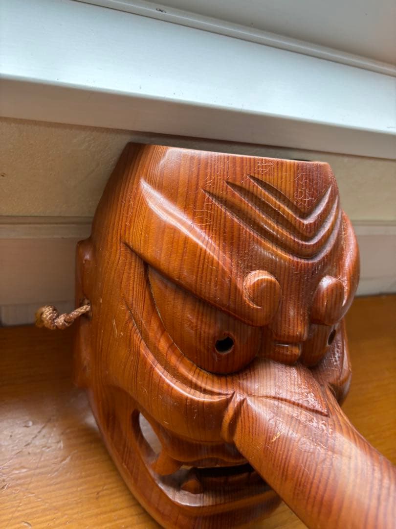 木製天狗面 楽天市場】【楽天1位10冠達成！】天狗面 匠の技術で彫られ