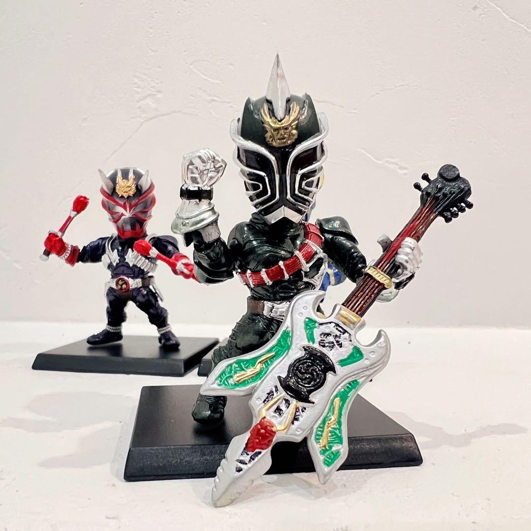 武器追加　コンバージ　仮面ライダー響鬼 4体セット　可動