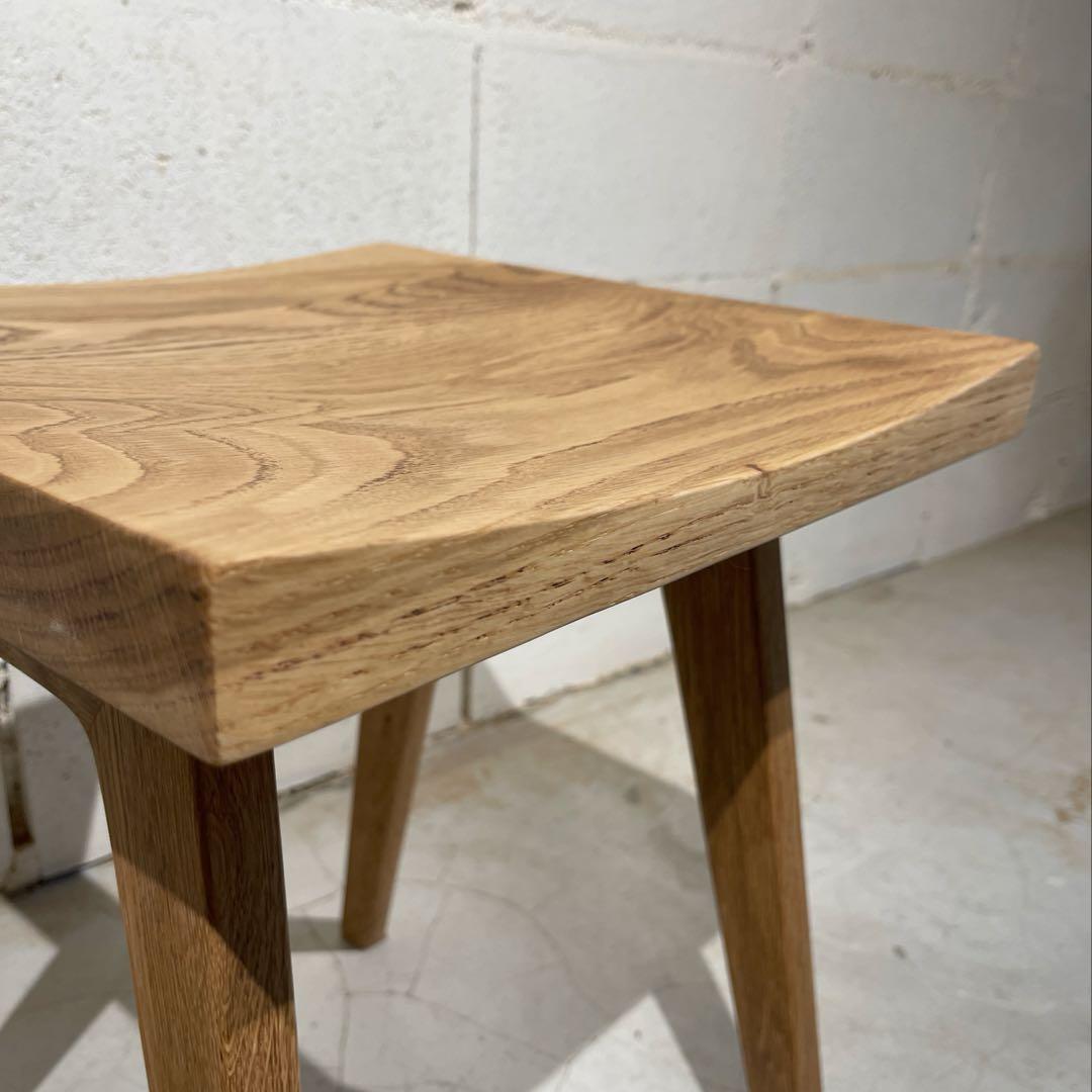 リフレッシュタイプチェア　ロータイプ　オーク無垢材　ウチダ