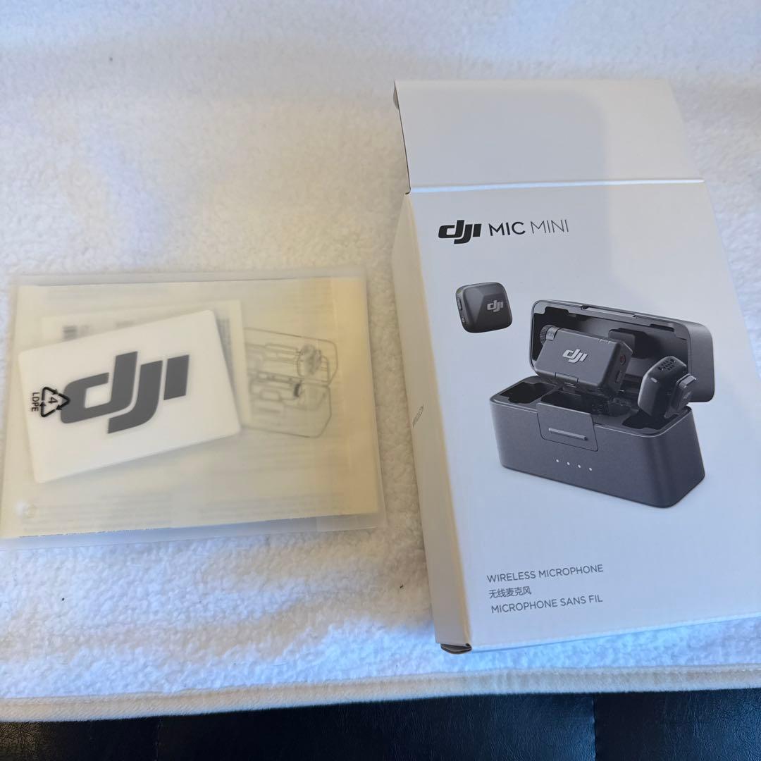 DJI mic mini　2tx + 1rx + 充電ケース