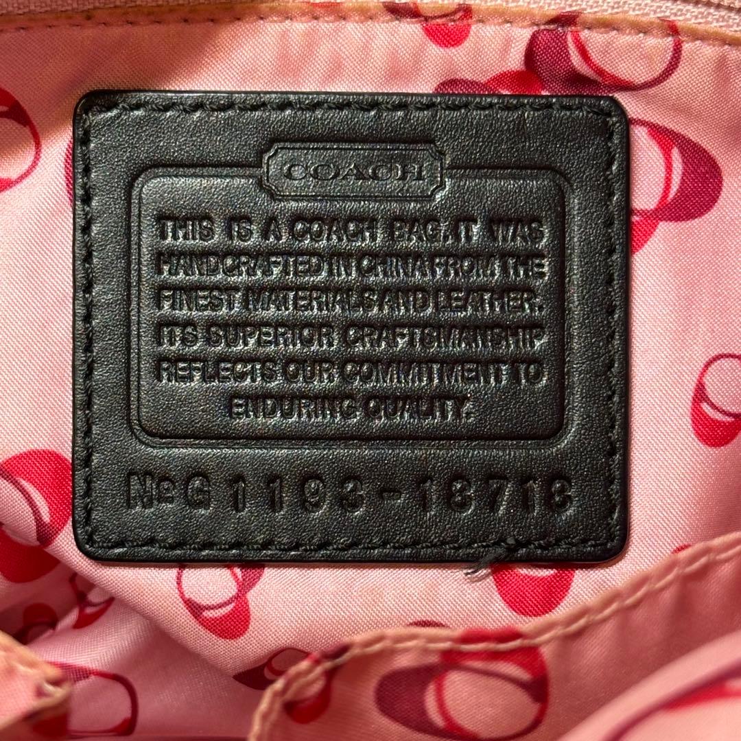 バッグ Y2K COACH POPPY Patent leather handbag