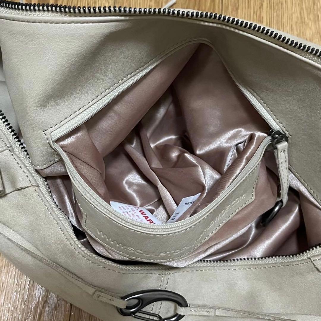 SCULPTOR フォースウェードストリングホーボーバッグ