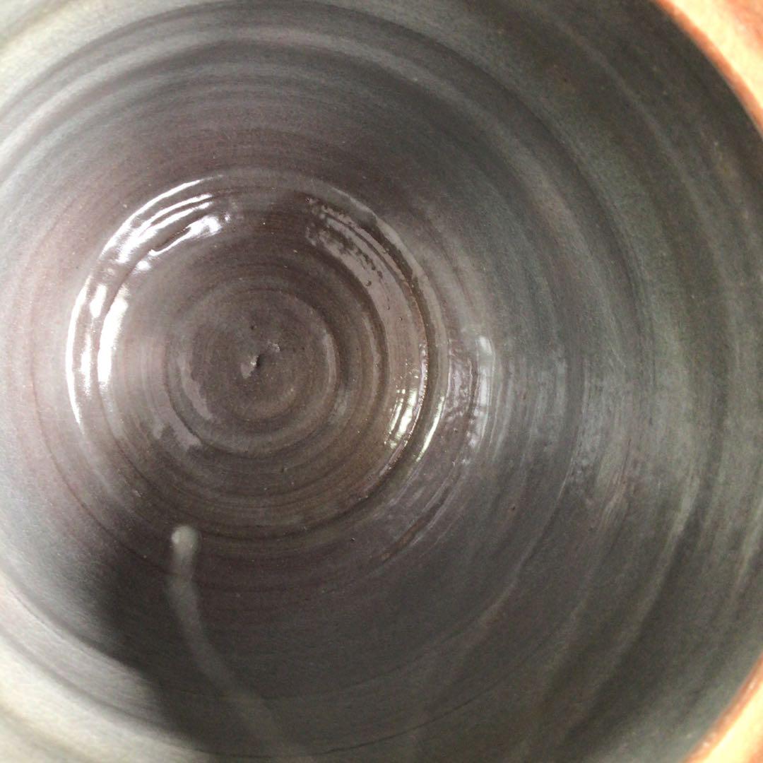 Ｐ９７７　水指　『玉欽造』『金彩梅絵』『一重口水指』　共箱　茶道具