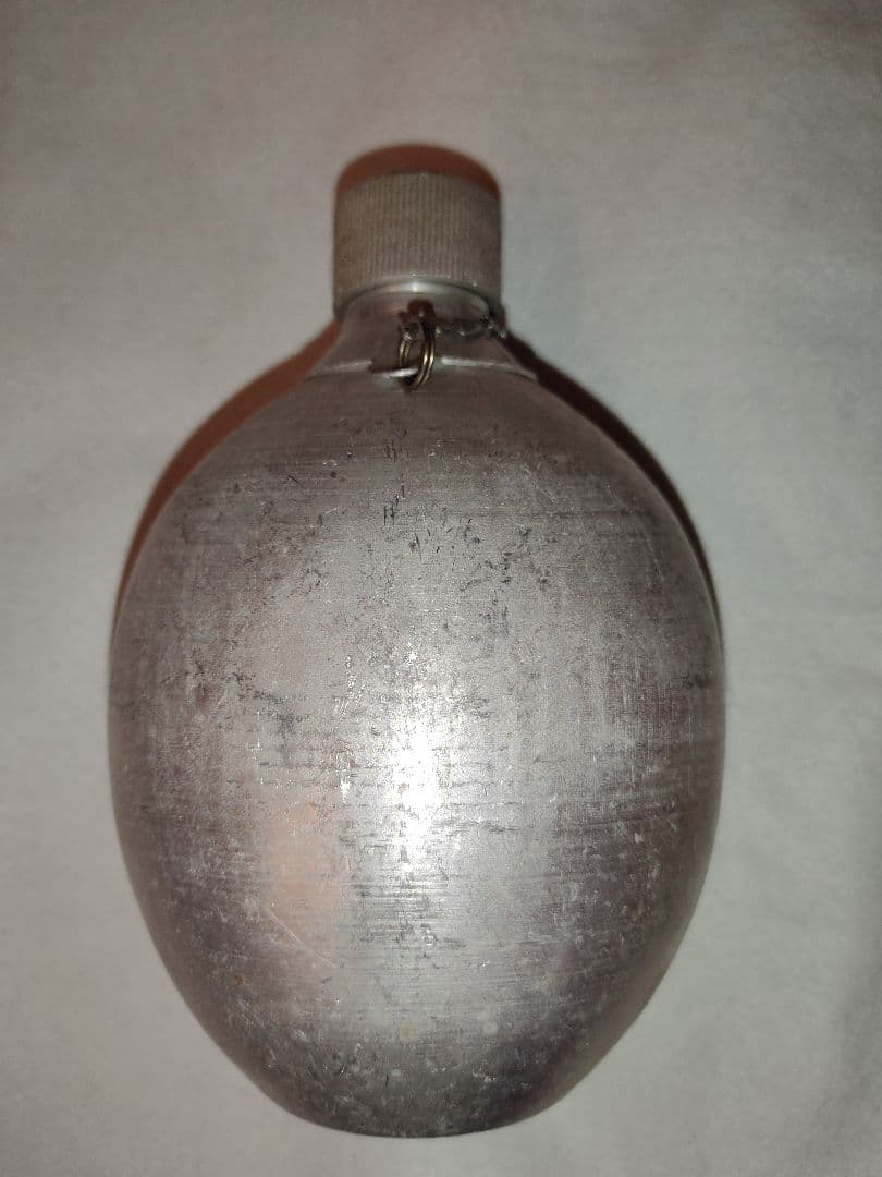 ドイツ軍 第二次世界大戦 アルミ製卵型ボトル キャンティーン