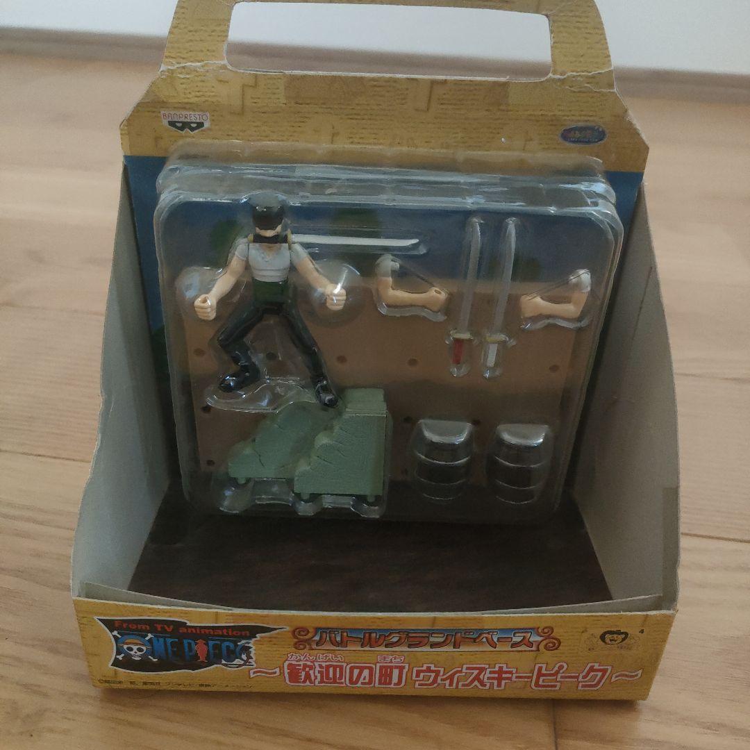 ワンピース バトルグランドベース ～歓迎の町ウィスキーピーク～全4種