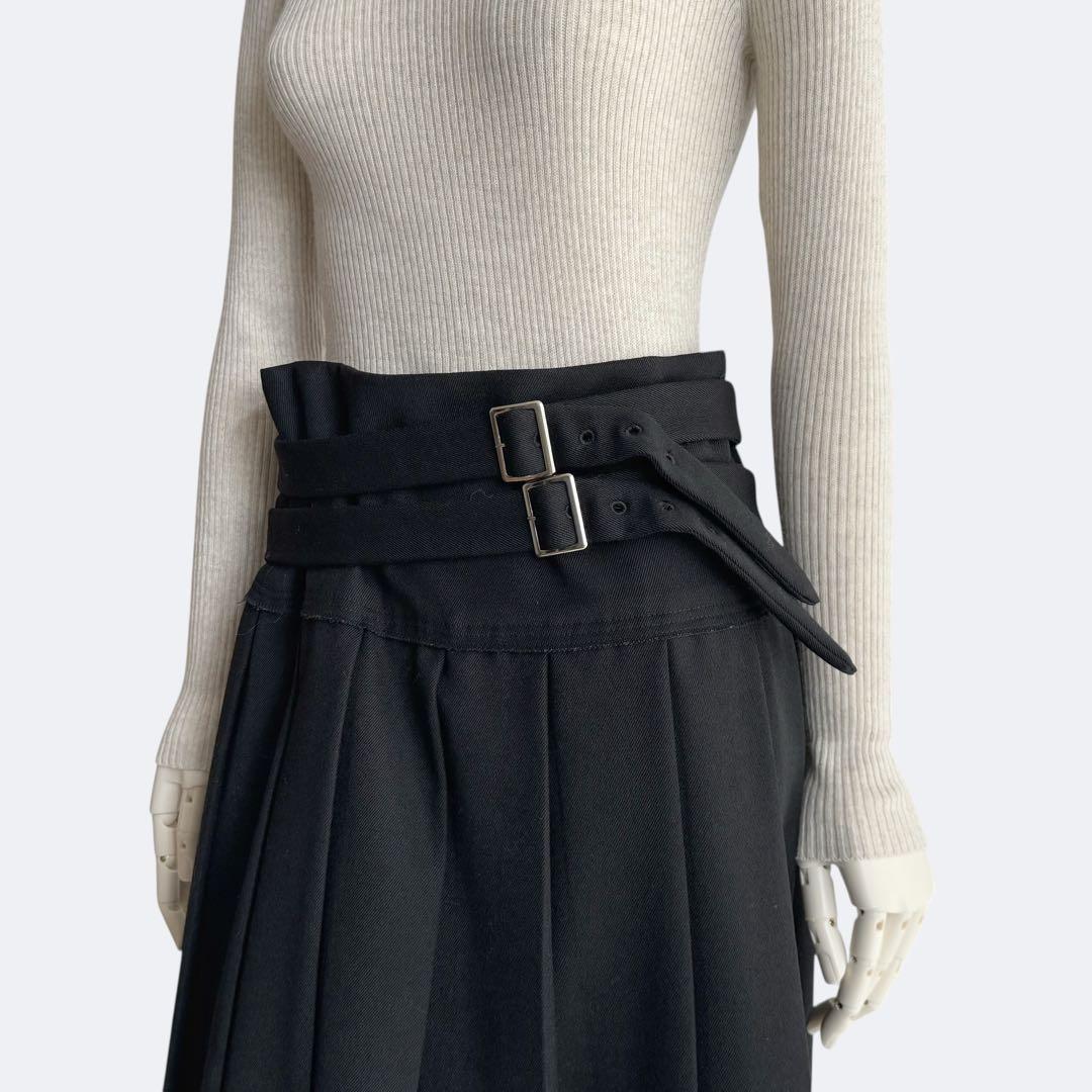 COMME des GARÇONS コムデギャルソン スカート ブラック