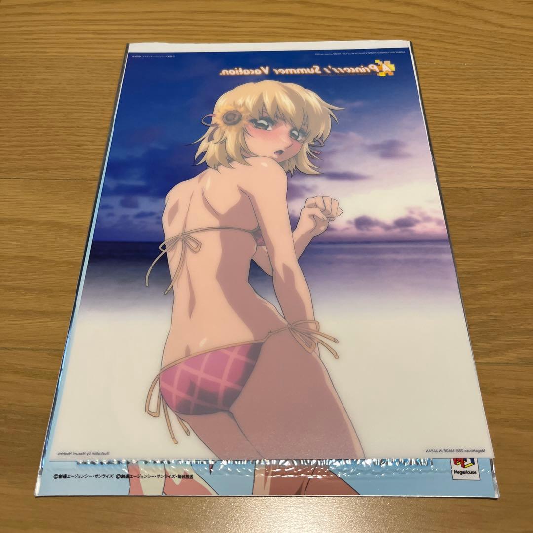 ガンダムSEED フォトコレCellDX クリアポスター カガリ 水着