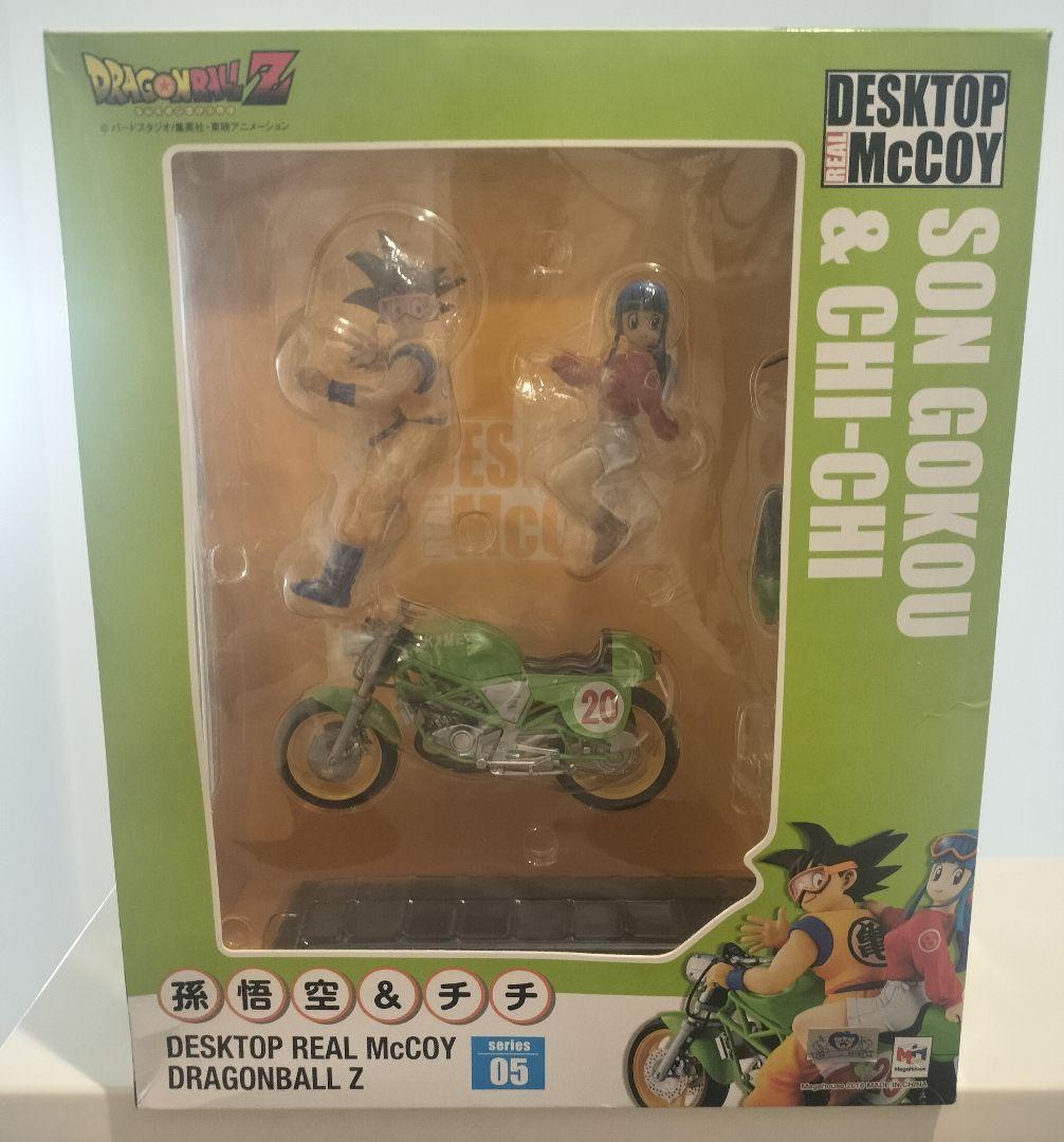 ドラゴンボール デスクトップリアルマッコイ　孫悟空＆チチ 開封品