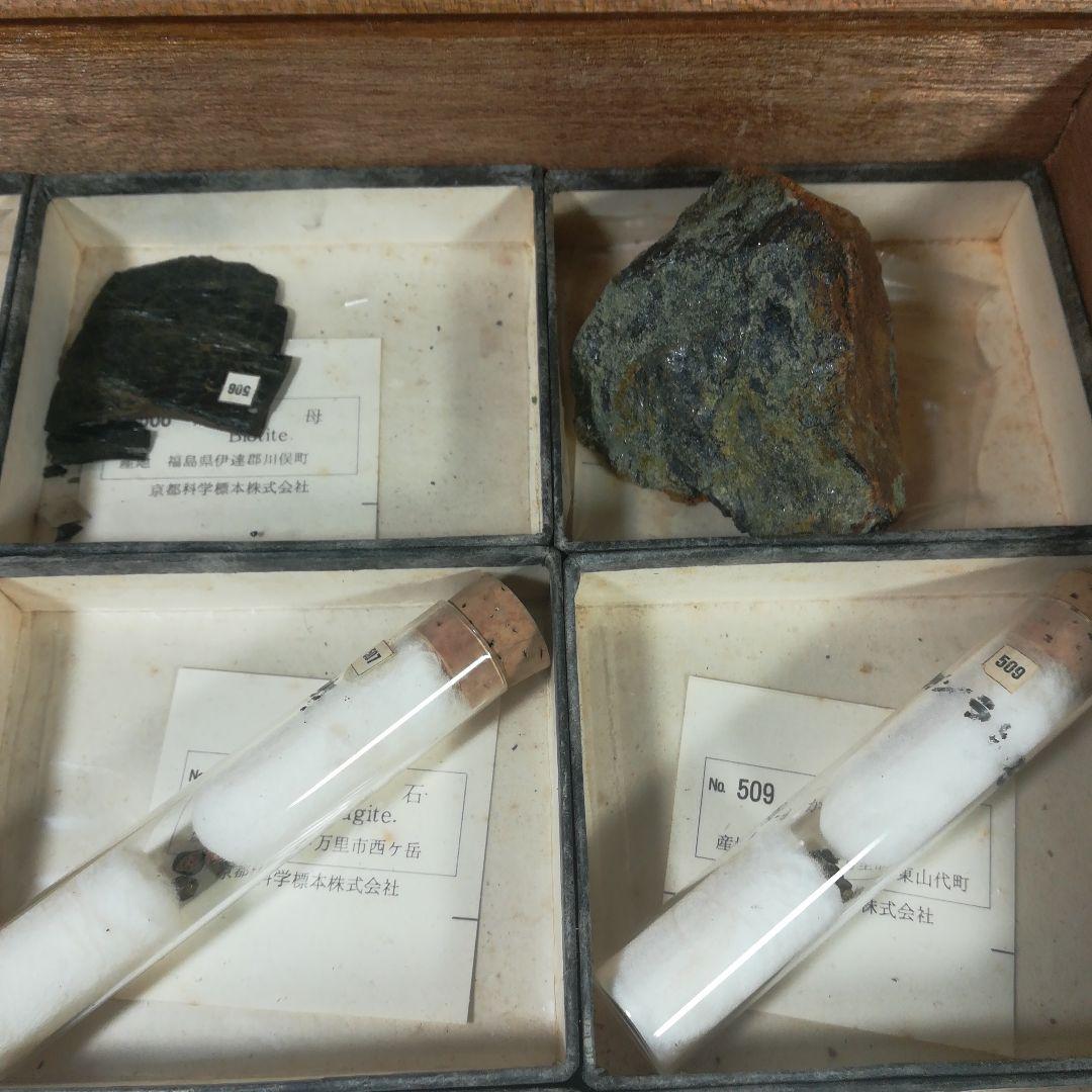 鉱物標本 木箱 鉱物 コレクション