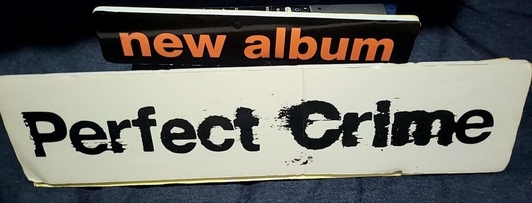 倉木麻衣 Perfect Crime 店頭販促POP　POP追加致しました