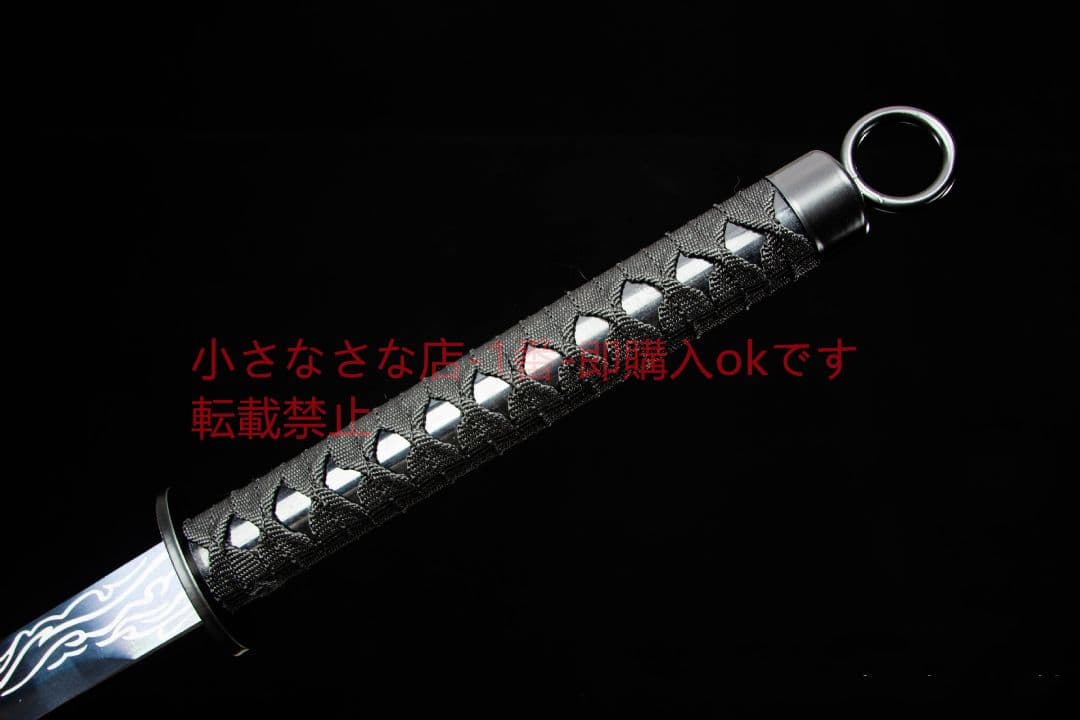 ブルーフレームリングトップナイフ 武具 刀装具 日本刀 唐剣 模擬刀 居合刀