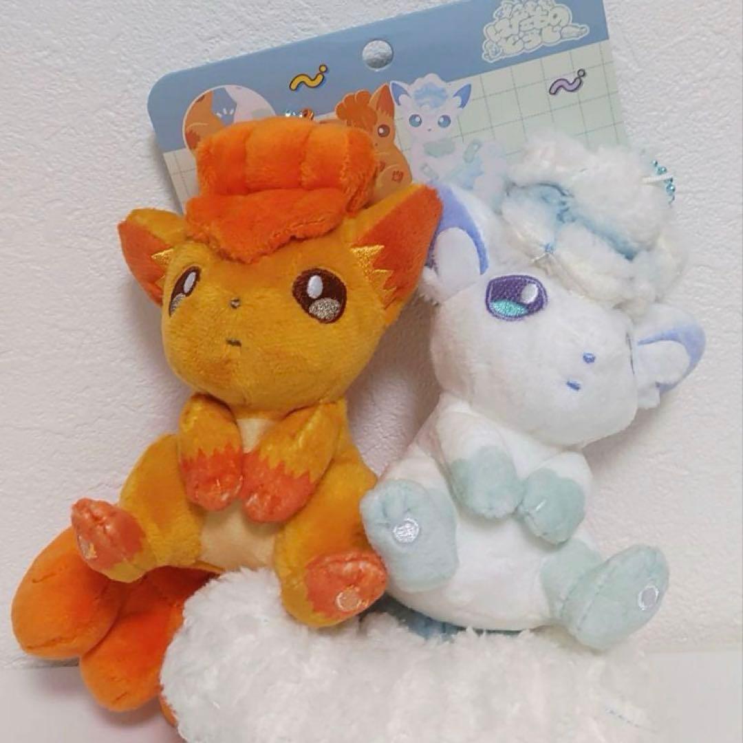 ポケモン にたものどうし ぬいぐるみ マスコット ロコン 楽天市場