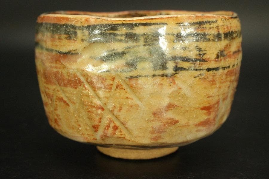 茶道具 二代 小川長楽造 漁村曙 茶碗 共箱 美品(A807) - メルカリ