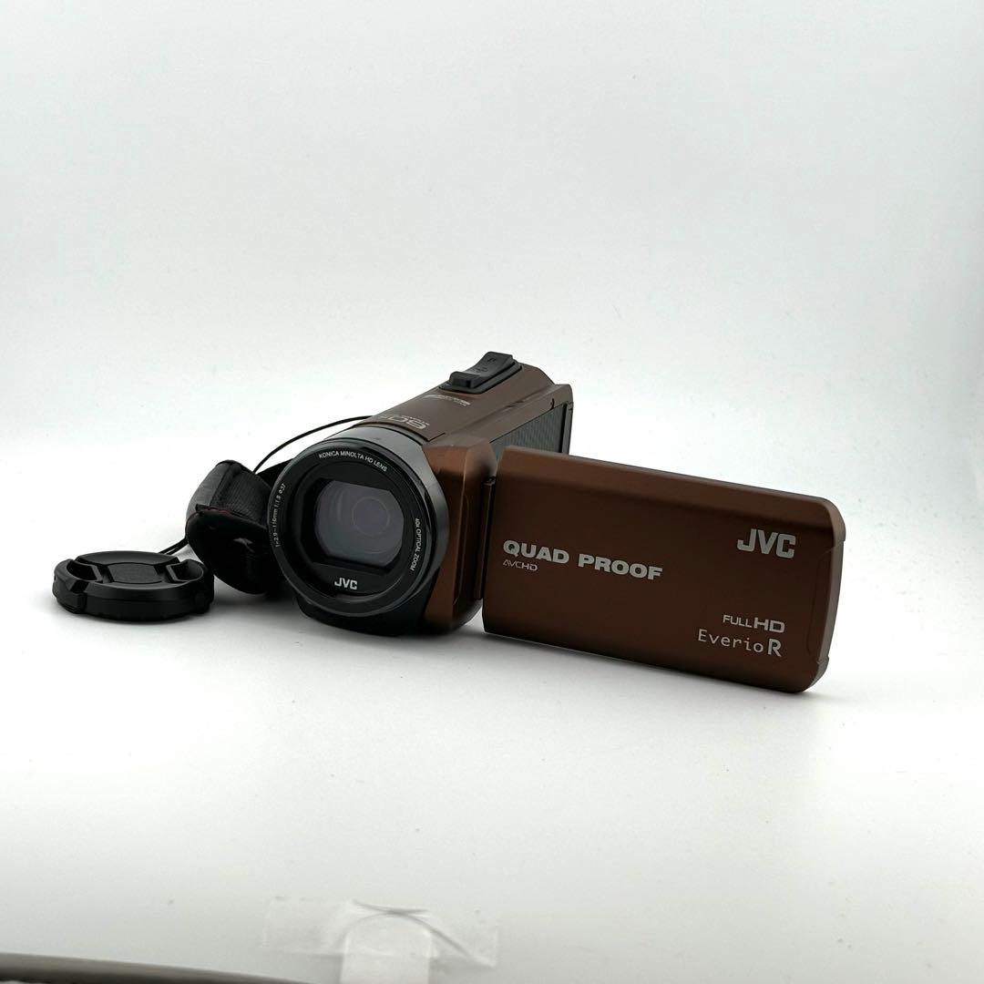 【完動品】JVC GZ-R400-T ビデオカメラ Everio R 動作確認済