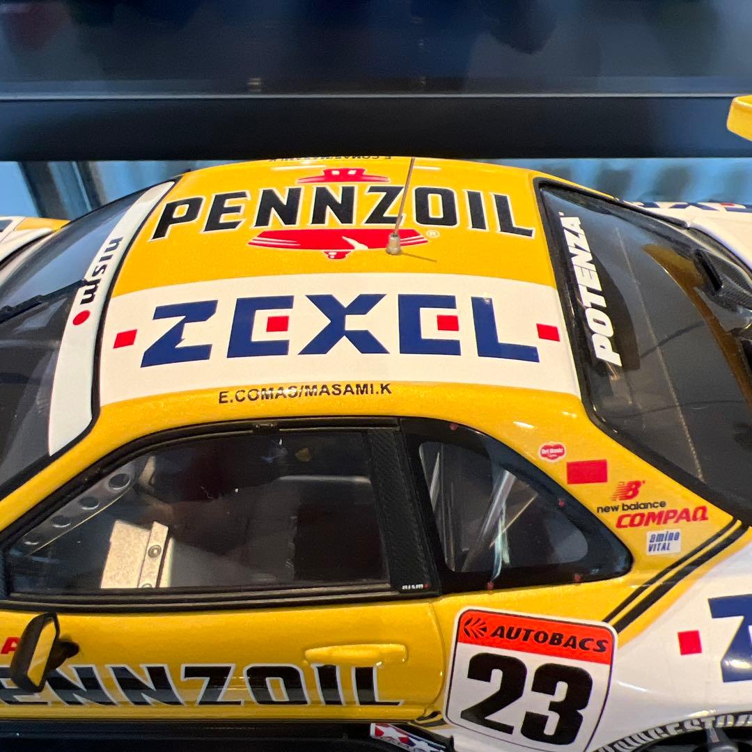 オートアート製2001年JGTC日産R34GTRペンズオイルゼクセル