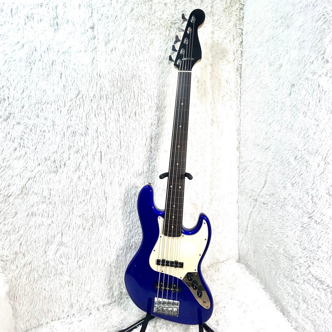 Squier by Fender 5弦 フレットレス JazzBass V 5連