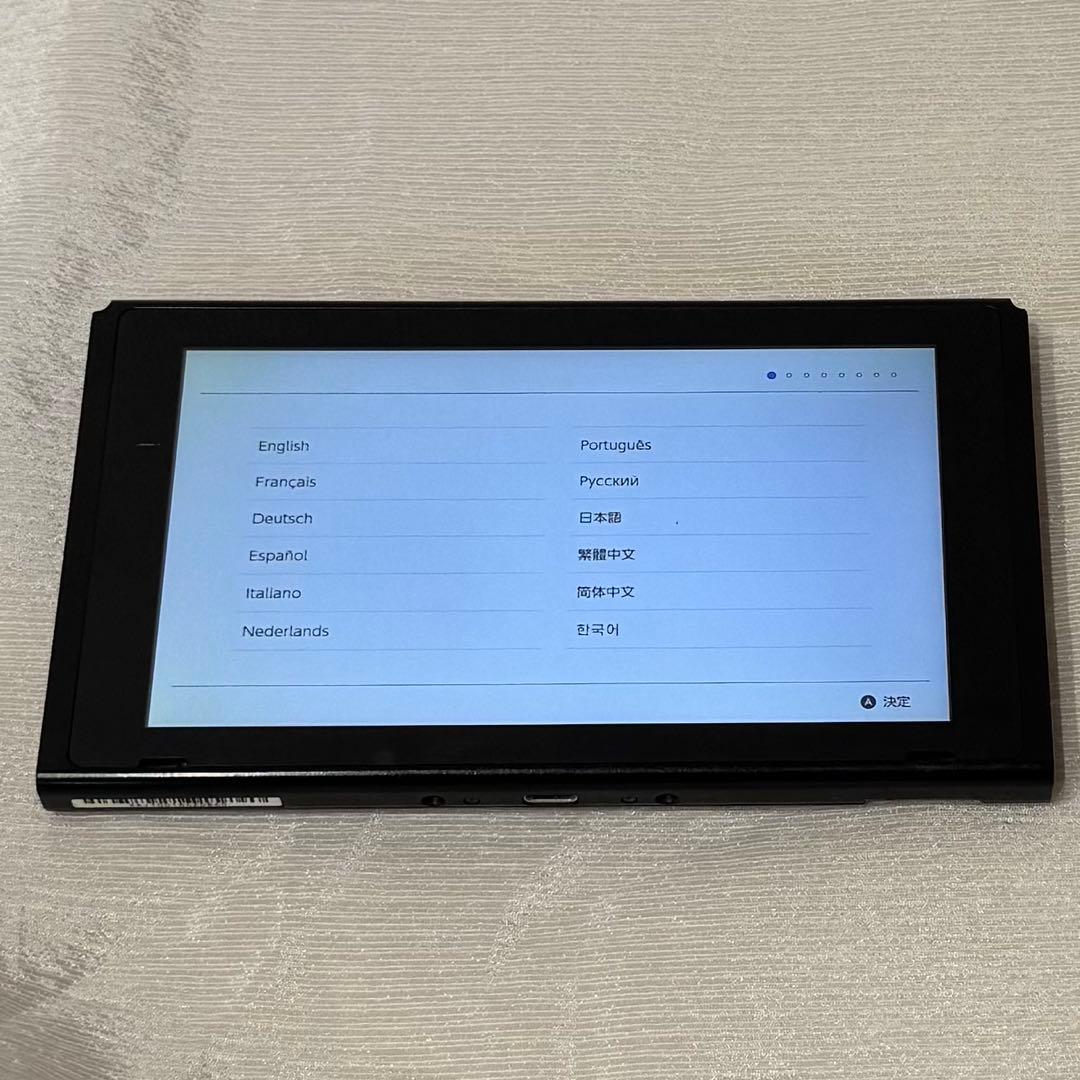 【初期型】 Nintendo Switch 本体 2017年製