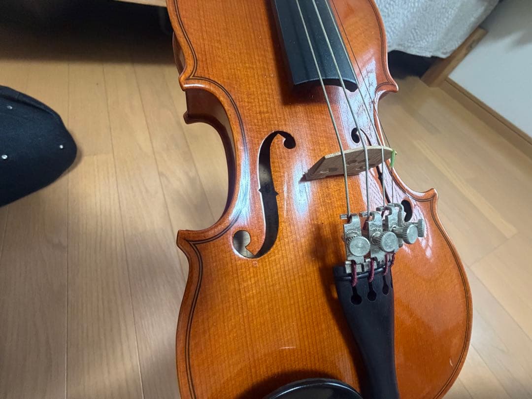 シ*房様 バイオリン本体 ケース付き　suzuki 1/10