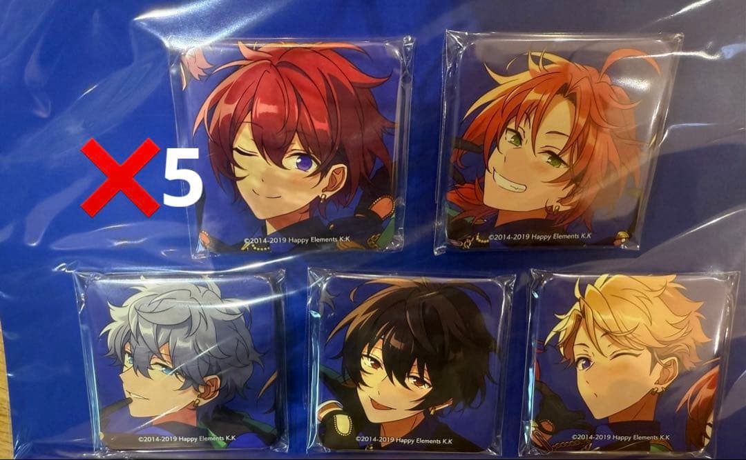 あんスタ 鳴上嵐 TRIP スクエア缶バッジ あんスタ アルバム trip