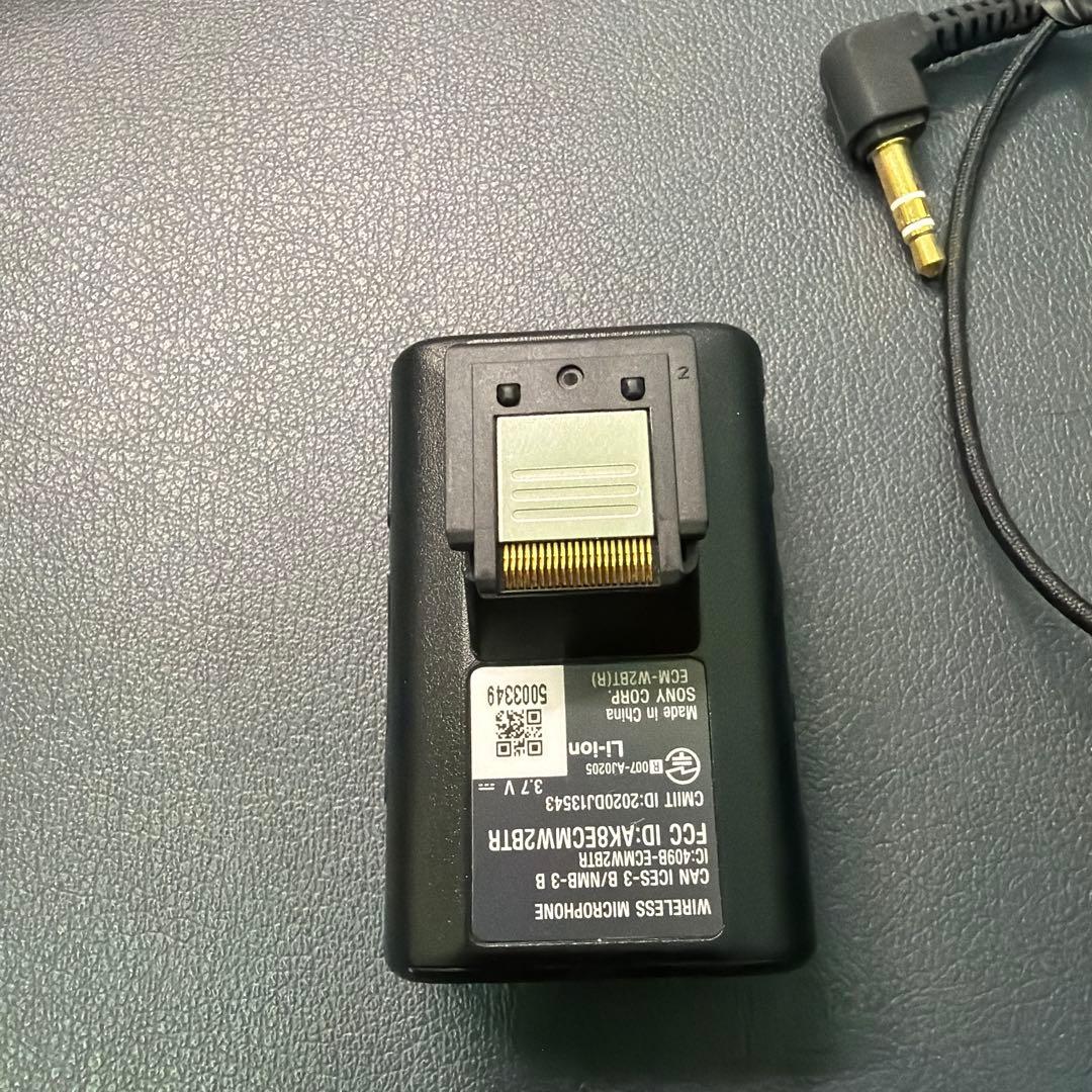 ソニー カメラ用マイク ワイヤレスマイクロホン ECM-W2BT　SONY