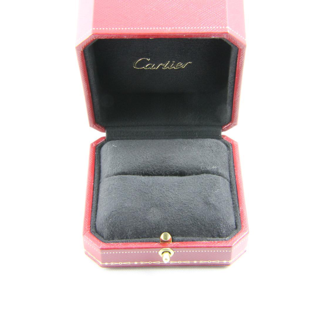 【磨き済み】 カルティエ ミニラブリング　K18　ホワイトゴールド　11号
