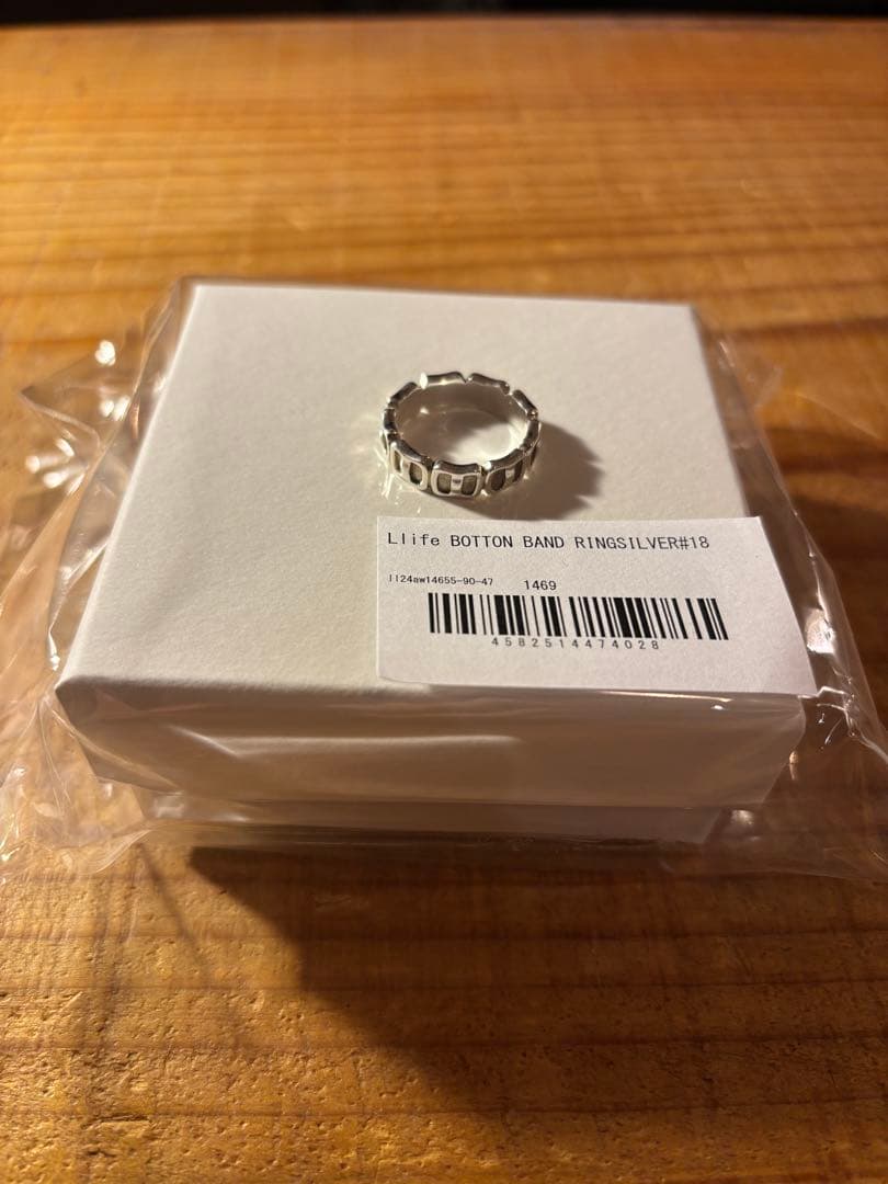 Llife BOTTON BAND RING #18 完売品