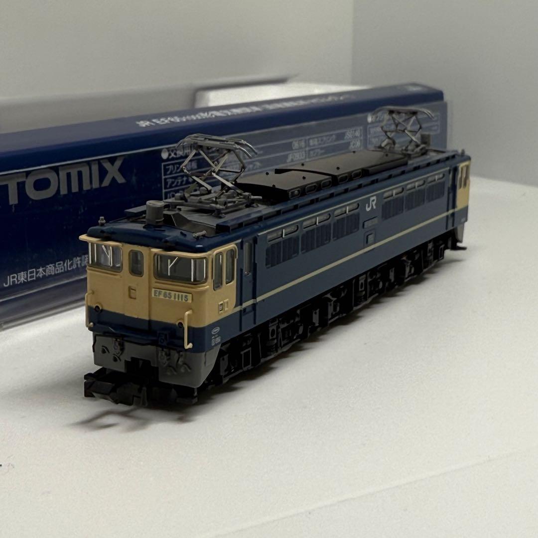 TOMIX 7125 EF65 1000 田端機関区札入り