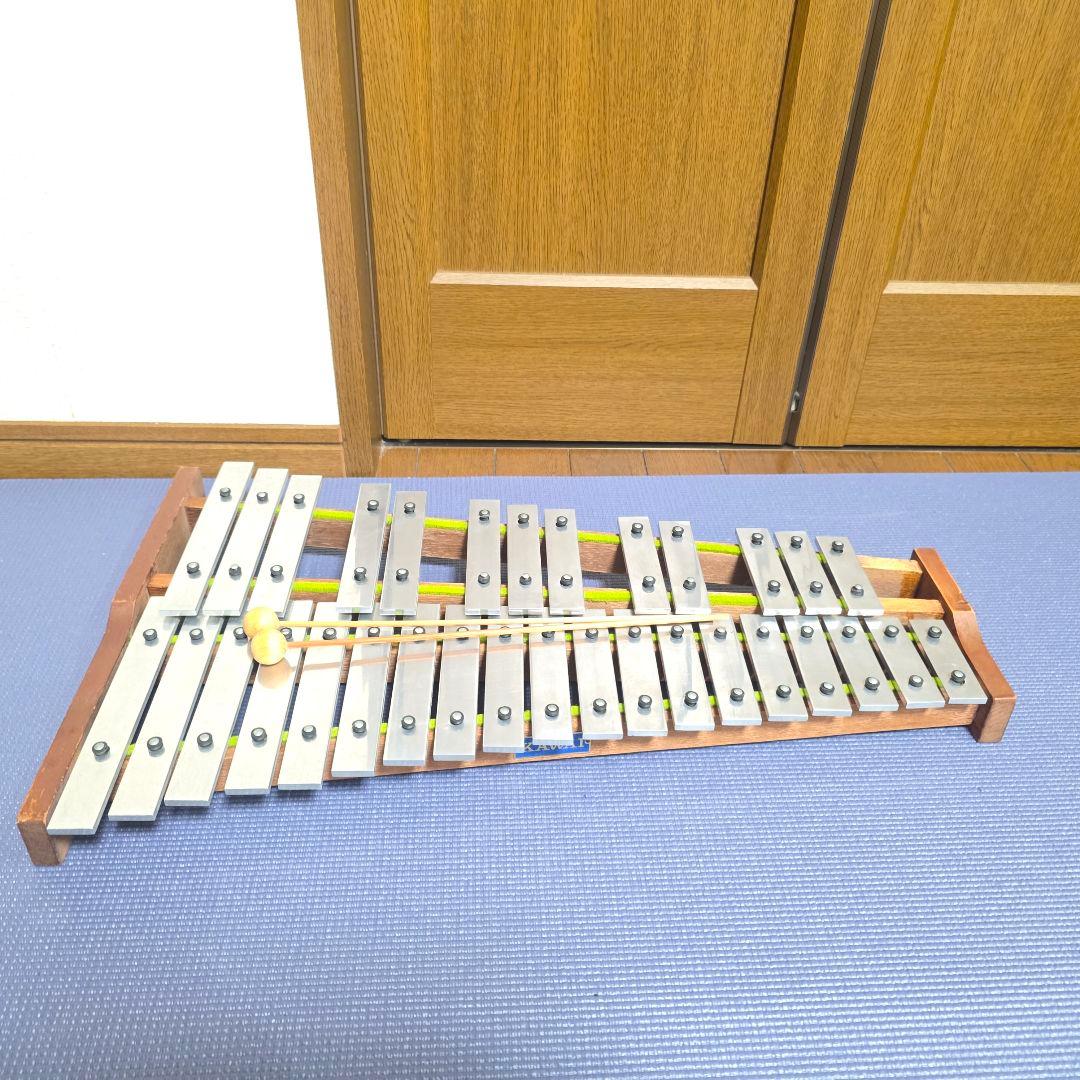 247】KAWAI グロッケン 鉄琴 32音 河合楽器 カワイ 【匿名配送