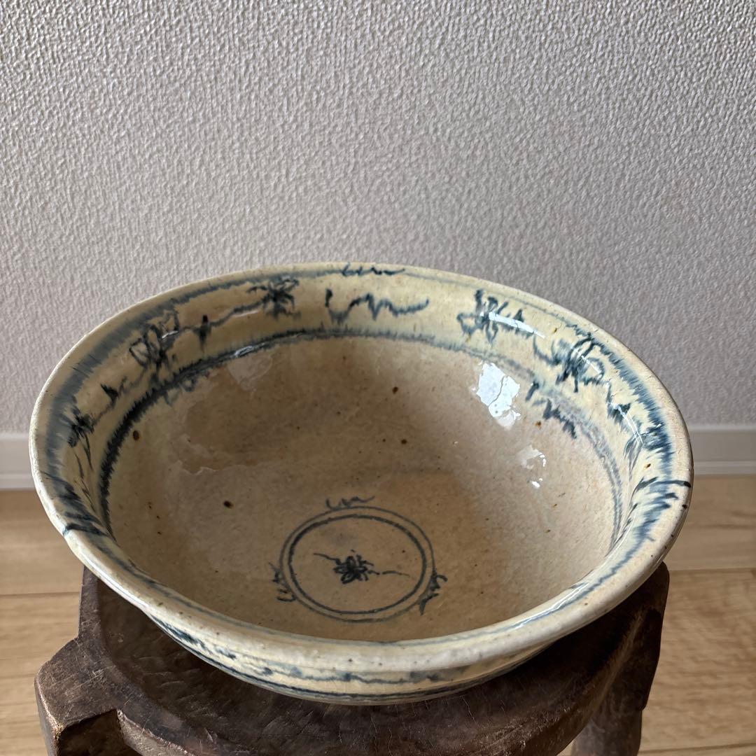 藤本能道作 いらぼ釉 赤絵 組皿五客 藤本能道作 藤本能道作赤絵 吸い物