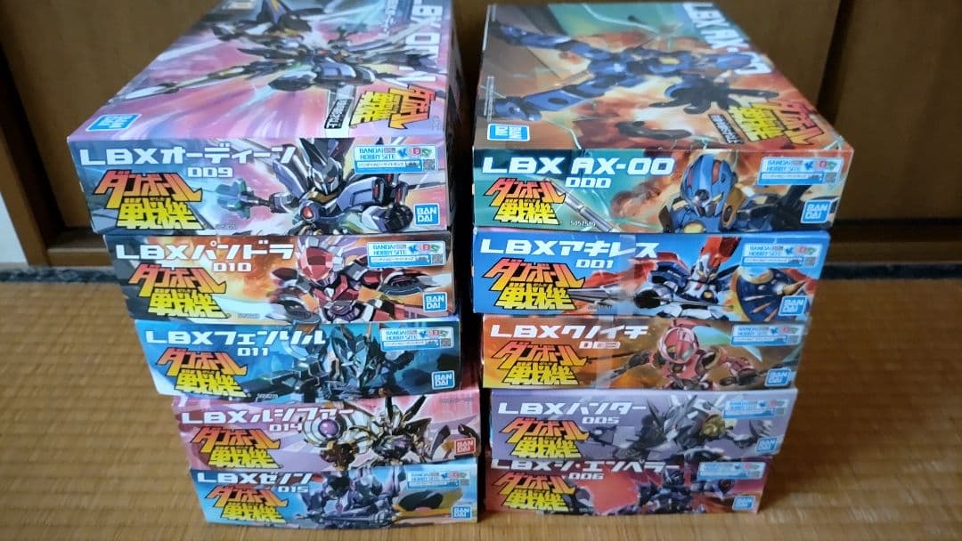 ダンボール戦機 主要キャラLBXセット ダンボール戦機 LBX まとめ売り