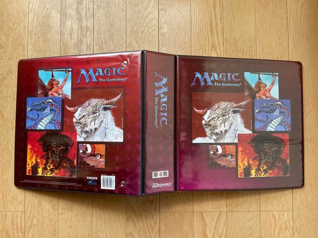 美品！！】MTG 4版 公式カードファイル バインダー