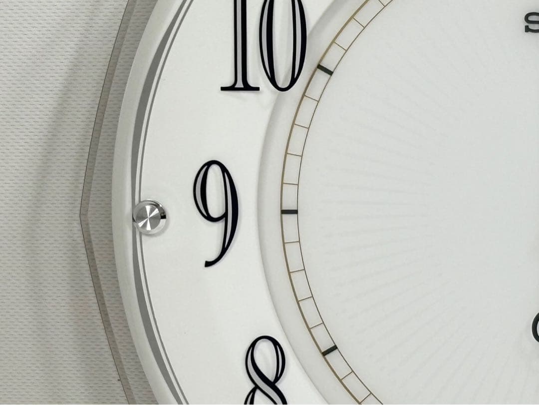 セイコー 掛け時計 電波 アナログ 直径340×340×45mm KX269W