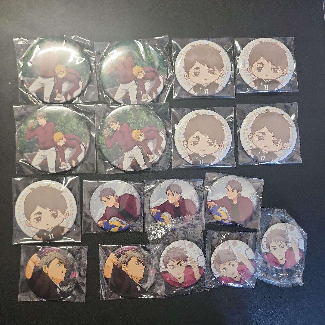 ハイキュー 宮治 缶バッジ まとめ売り - メルカリ