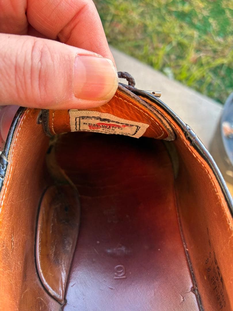 レッドウィング　ポストマン　羽タグ