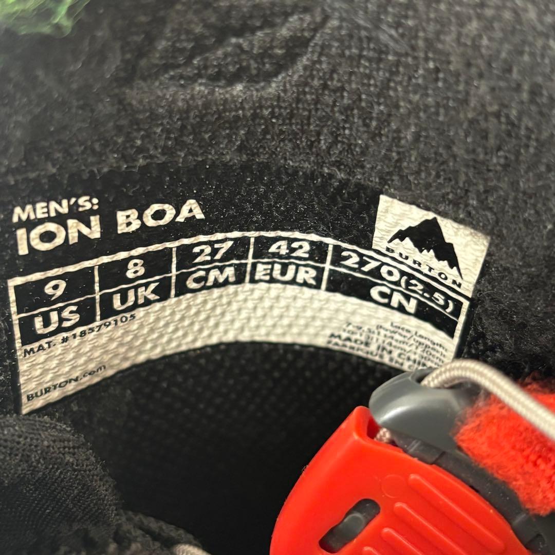 24年モデル BURTON ION BOA 27cm