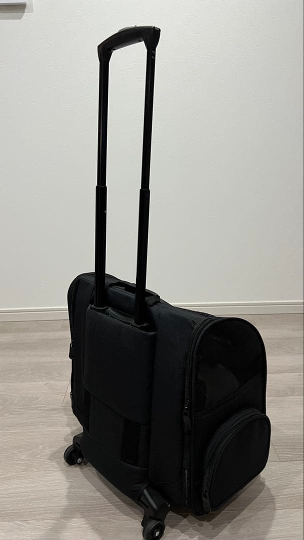 AIRBUGGY製 ブラック 中〜小型犬用 ペットキャリー