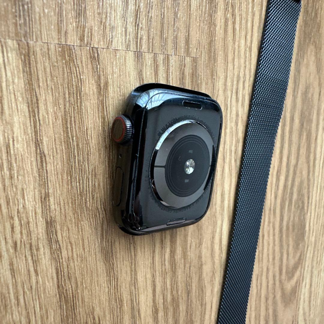 Apple Watch 6　44mm ブラック ステンレス