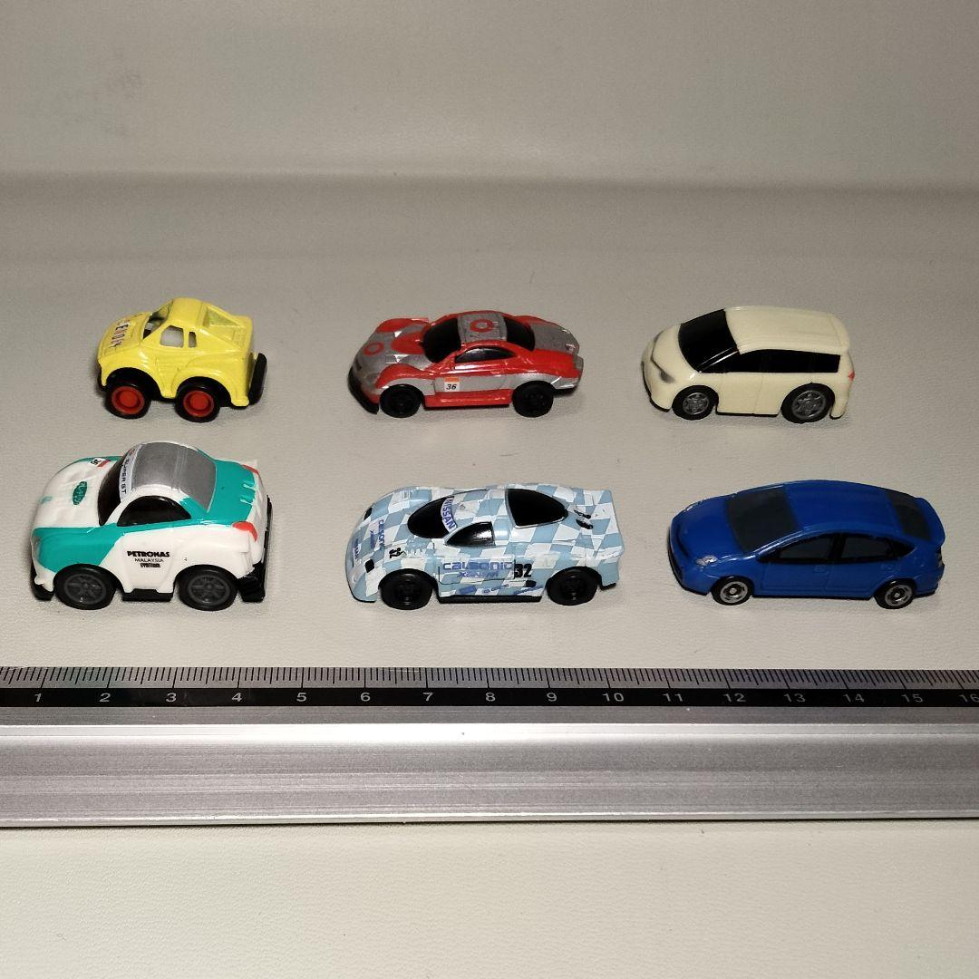 ☆商談中☆ 4702 プラスチック製ミニカー6台セット ☆商談中☆ 4702