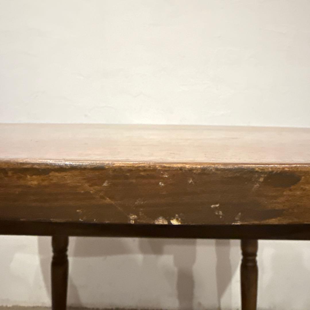 ヴィンテージ　ラウンドテーブル　ダイニングテーブル