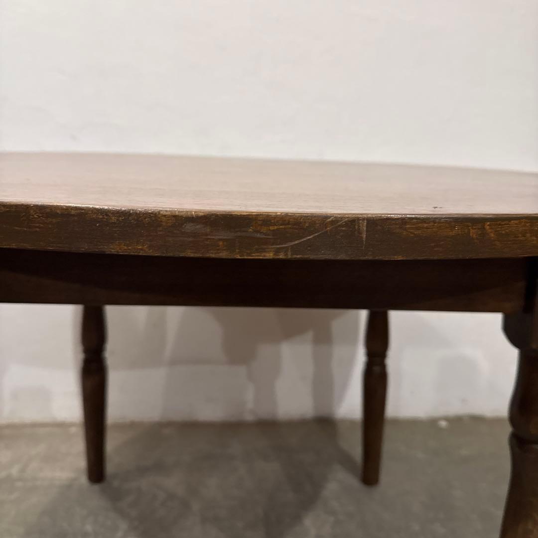 ヴィンテージ　ラウンドテーブル　ダイニングテーブル