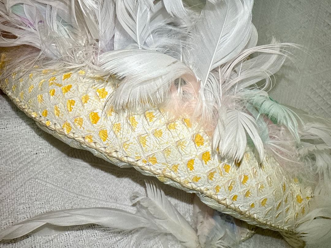 【レザー】アートドール　蛇　ドラゴン②《ハンドメイド》　artdoll