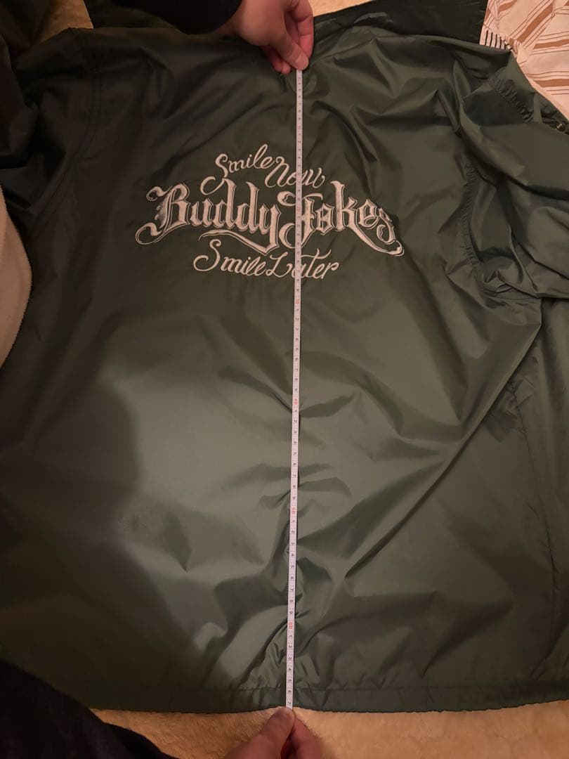 buddy jokes コーチジャケット裏ボア