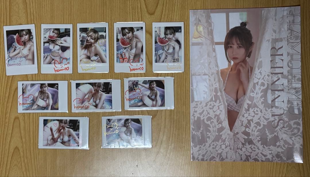 【新品未使用商品】　購入予約あり なまはむこ　チェキ&特典フォトブック3点セット