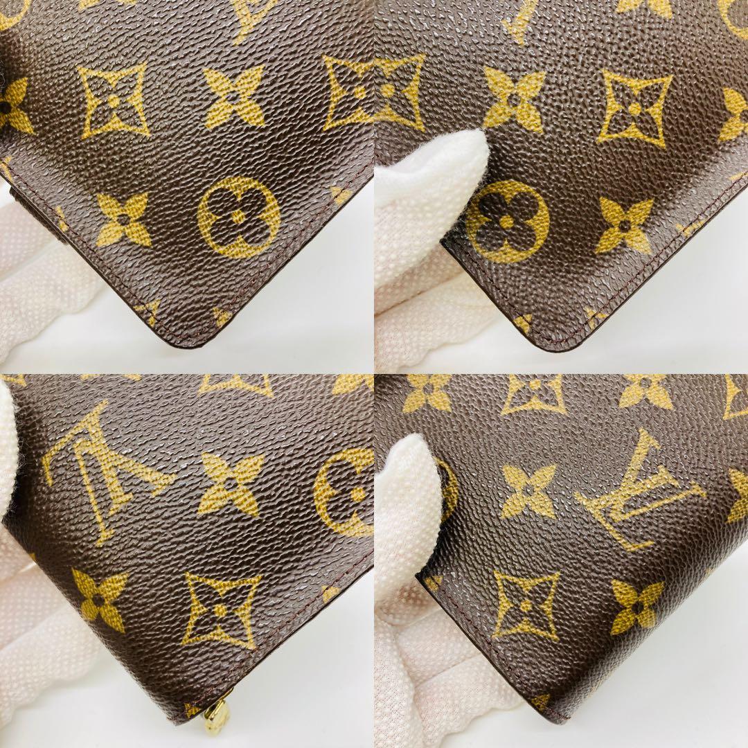 ルイヴィトン コンパクトジップモノグラム 財布 折財布 A846