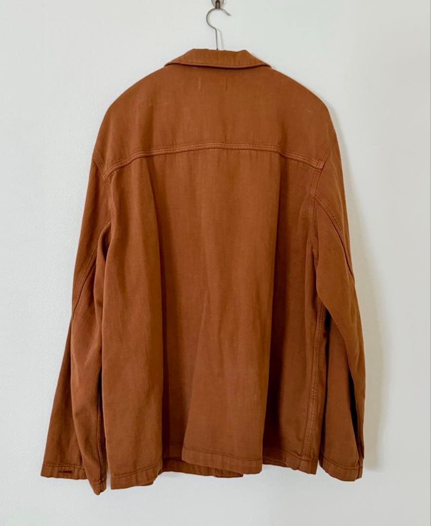 LEMAIRE ブラウン オーバーシャツ ジャケット サイズ: XL