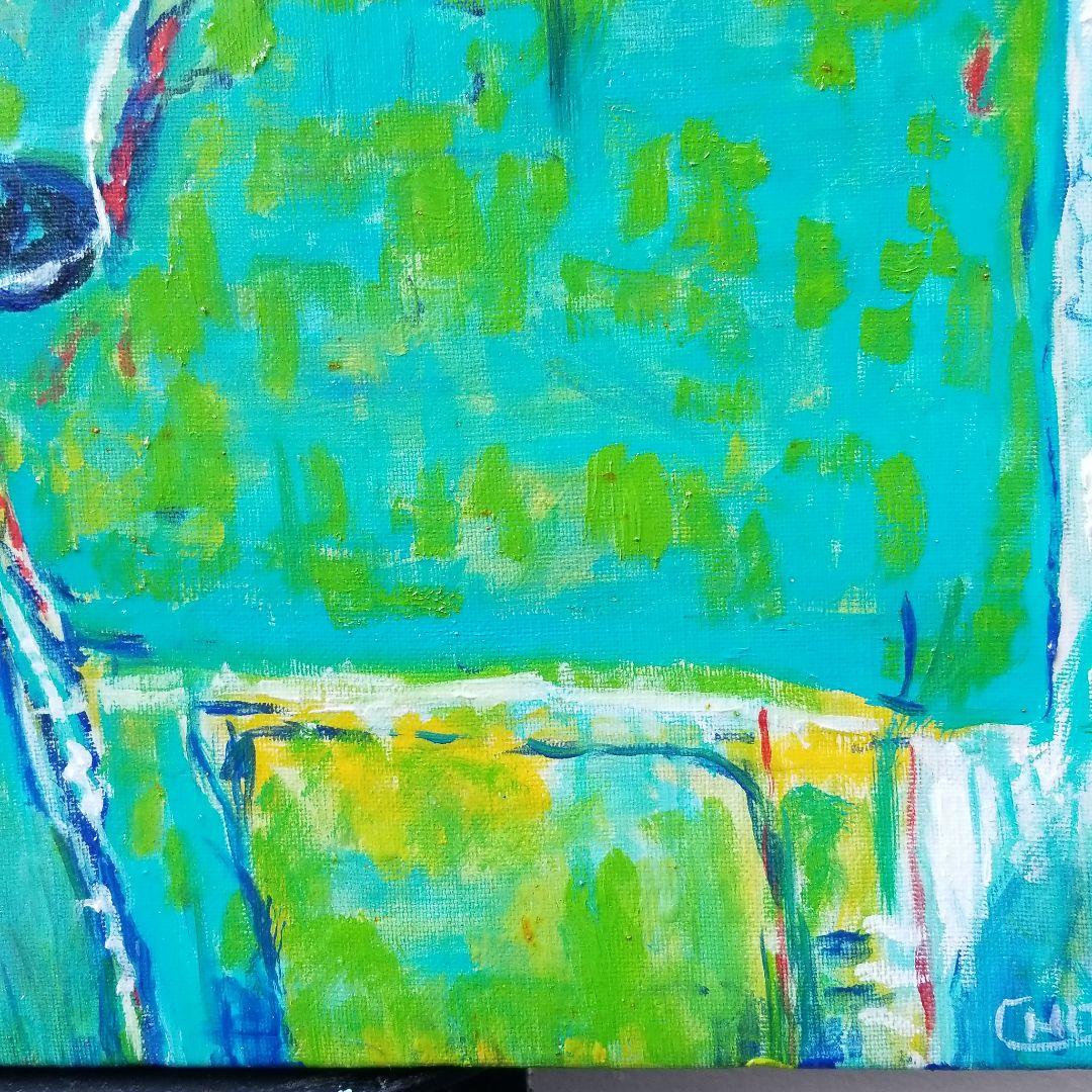 キャンバス 油絵 専用 カラフルCOWS 1