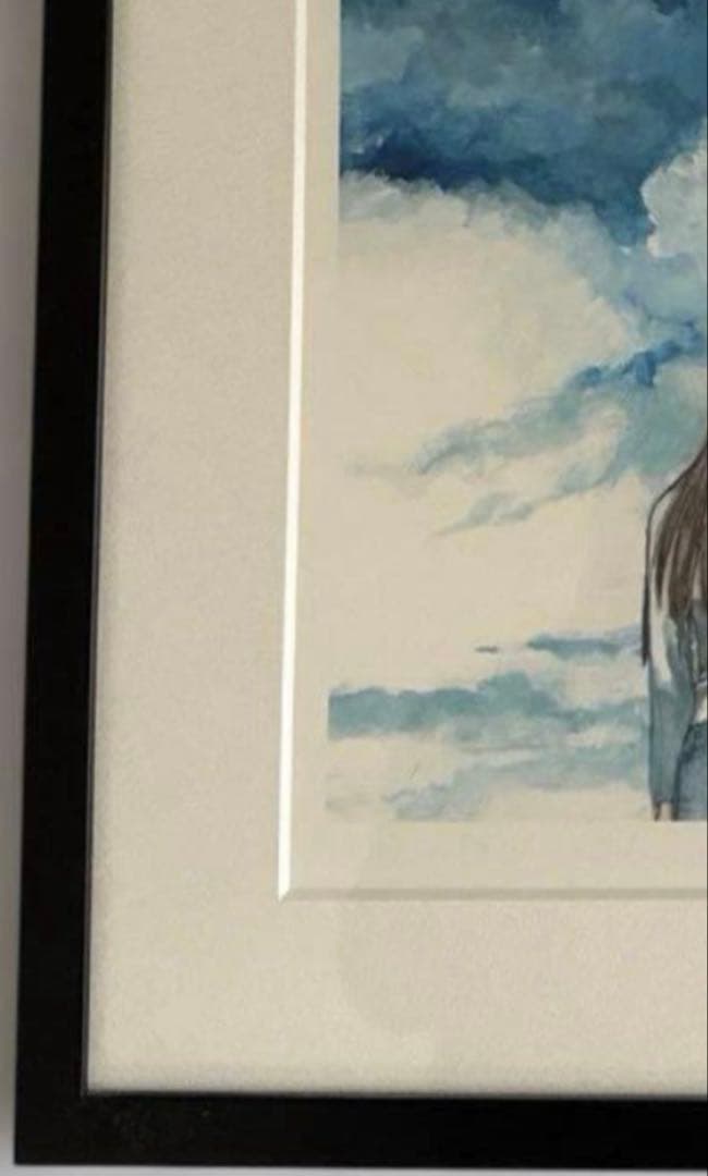 安*部様 限定200 鶴田謙二　直筆サイン入りカラー複製原画「おもいでエマノン」